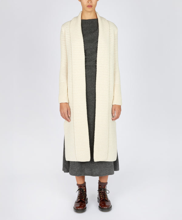 irelands eye 'Rathnew' textured Coatigan Natural