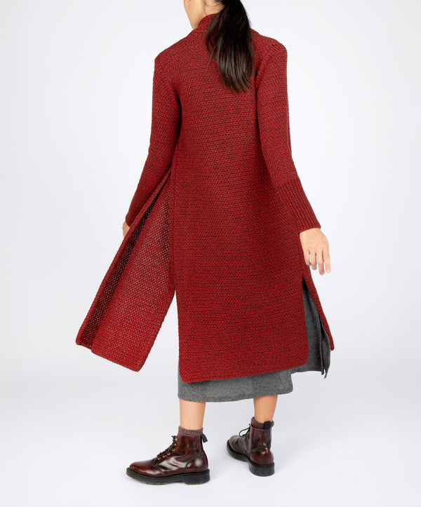 Irelands Eye 'Rathnew' Textured Coatigan Sable Marl