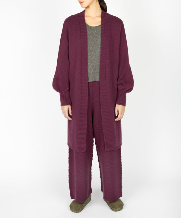 irelands eye Raven Jersey Cardigan Currant