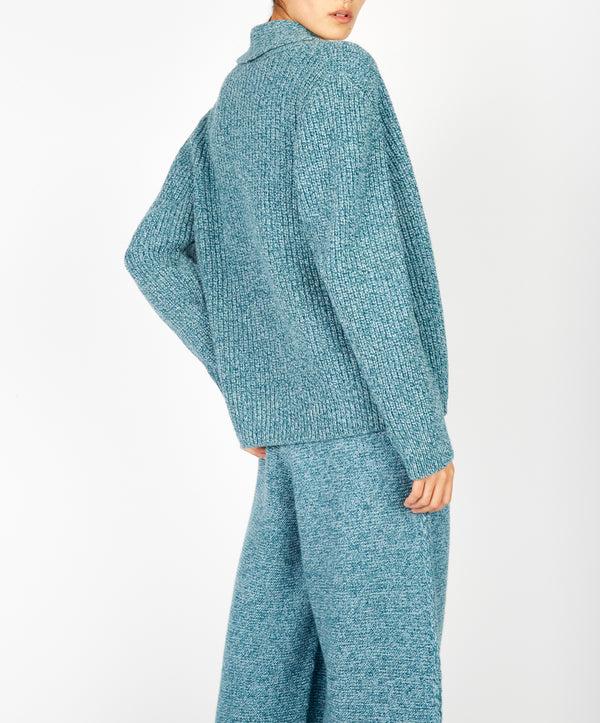 Irelands Eye Robin Shawl Cardigan Larimar