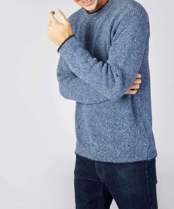 Irelands Eye Roundstone Sweater Blue Ocean