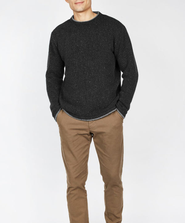 irelands eye Roundstone Sweater Charcoal