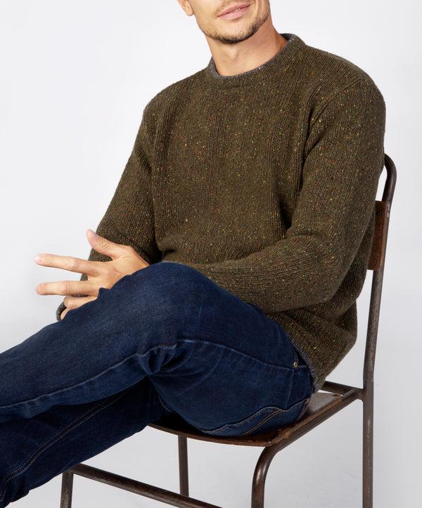 Irelands Eye Roundstone Sweater Loden
