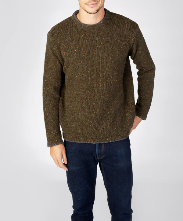 irelands eye Roundstone Sweater Loden