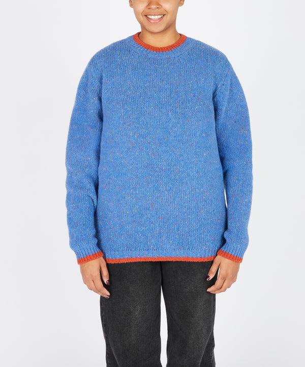 irelands eye Slaney Crew Neck Sweater Marina