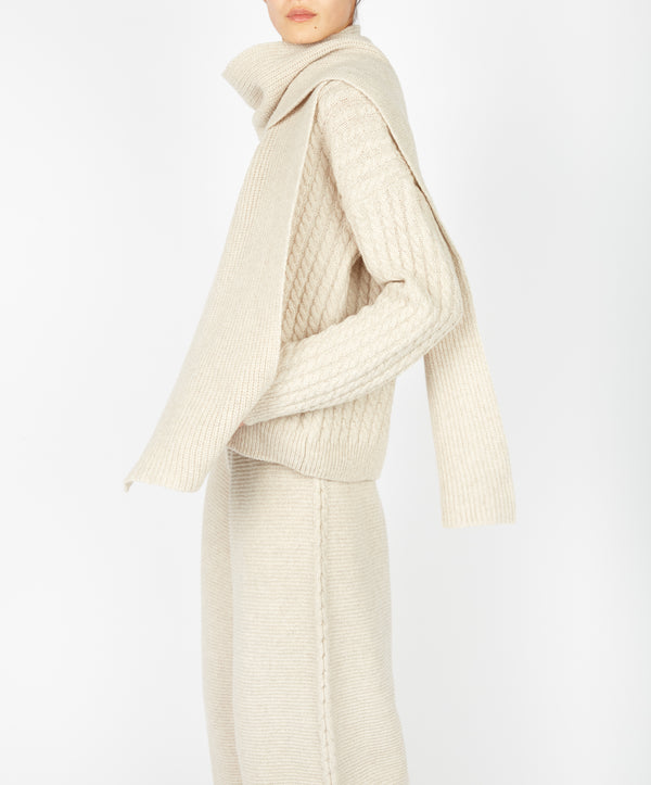 Irelands Eye Sparrow Scarf Bone