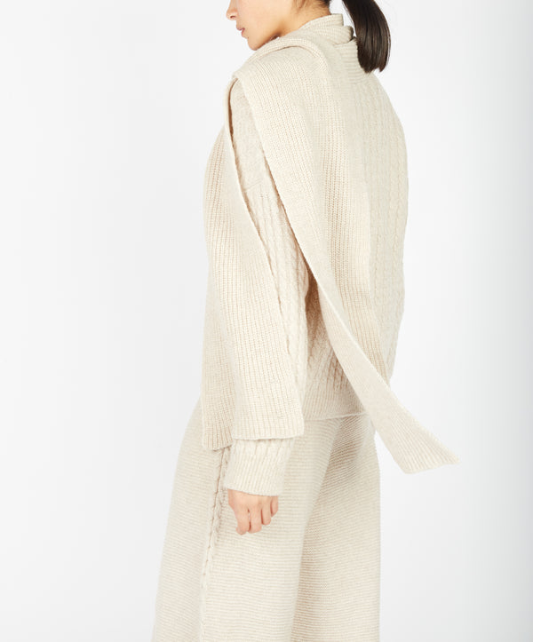 Irelands Eye Sparrow Scarf Bone