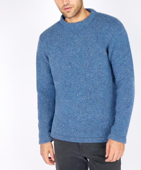 Irelands Eye Stoneridge Sweater Blue Ocean