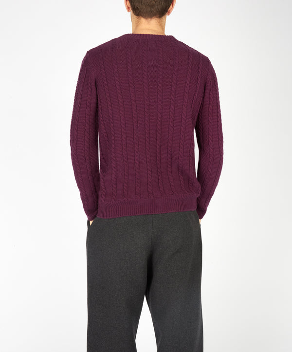 Irelands Eye Sudbury Crew Neck Sweater Currant