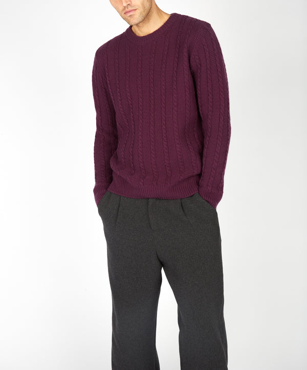 irelands eye Sudbury Crew Neck Sweater Currant