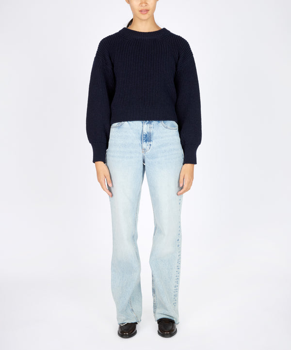 irelands eye The 'Nuada' Crew Neck Navy