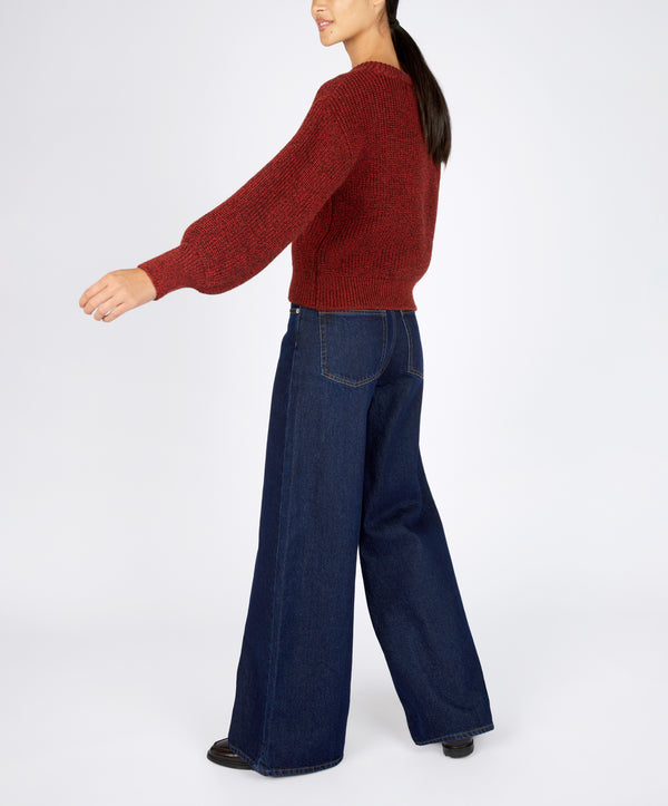 Irelands Eye The 'Nuada' Crew Neck Sable Marl