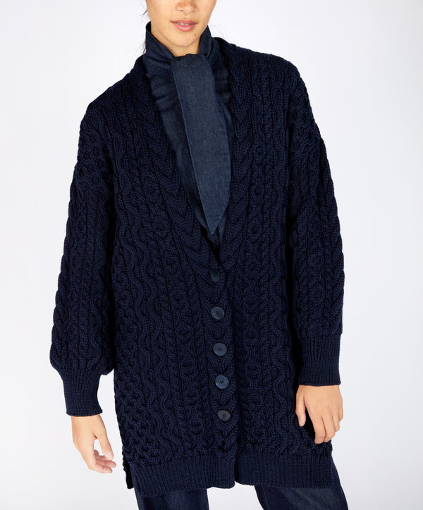 Irelands Eye The 'Talulla' Cardigan Navy