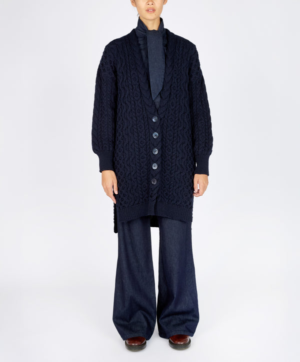 irelands eye The 'Talulla' Cardigan Navy