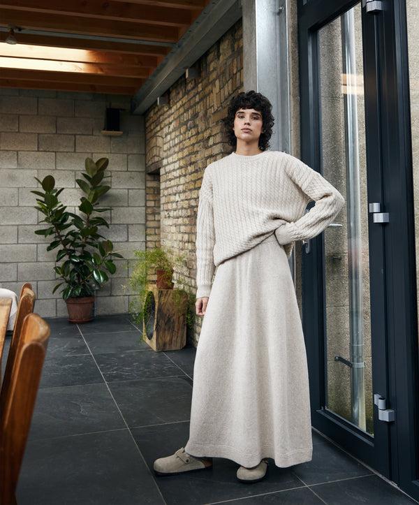 Irelands Eye Whimbrel Skirt Bone