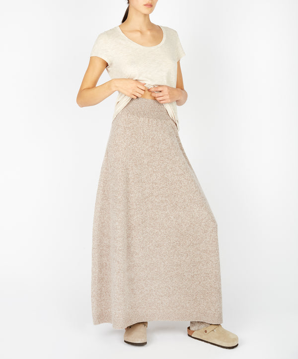 irelands eye Whimbrel Skirt Eggshell