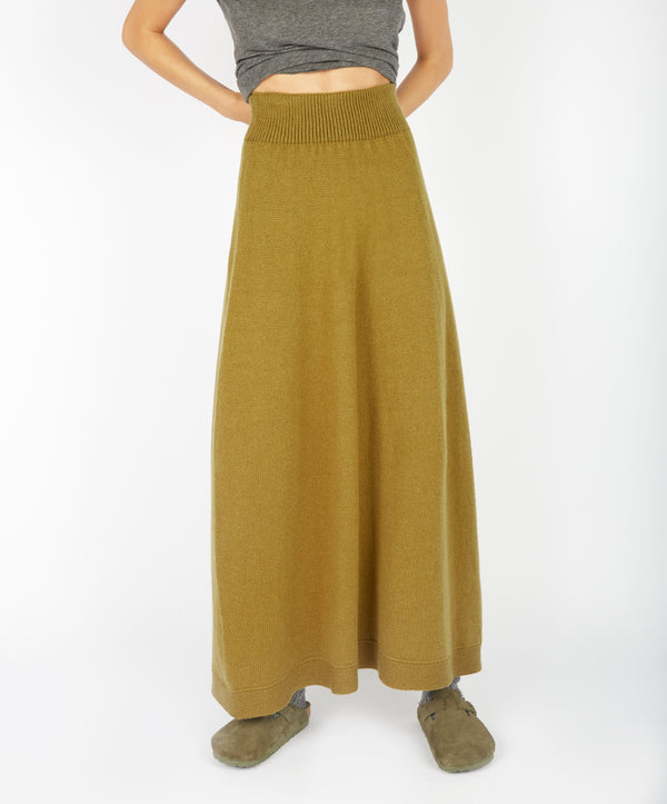 Irelands Eye Whimbrel Skirt Khaki