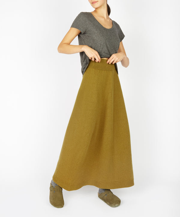 irelands eye Whimbrel Skirt Khaki