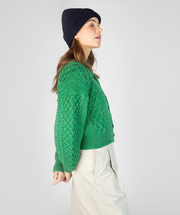 irelands eye Zinnia Chunky Knit Hat Navy