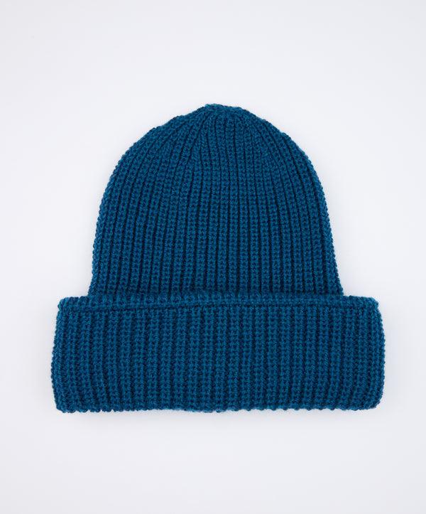 irelands eye Zinnia Chunky Knit Hat Sapphire Marl