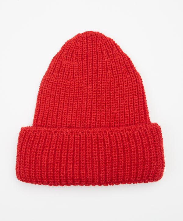 irelands eye Zinnia Chunky Knit Hat Scarlet