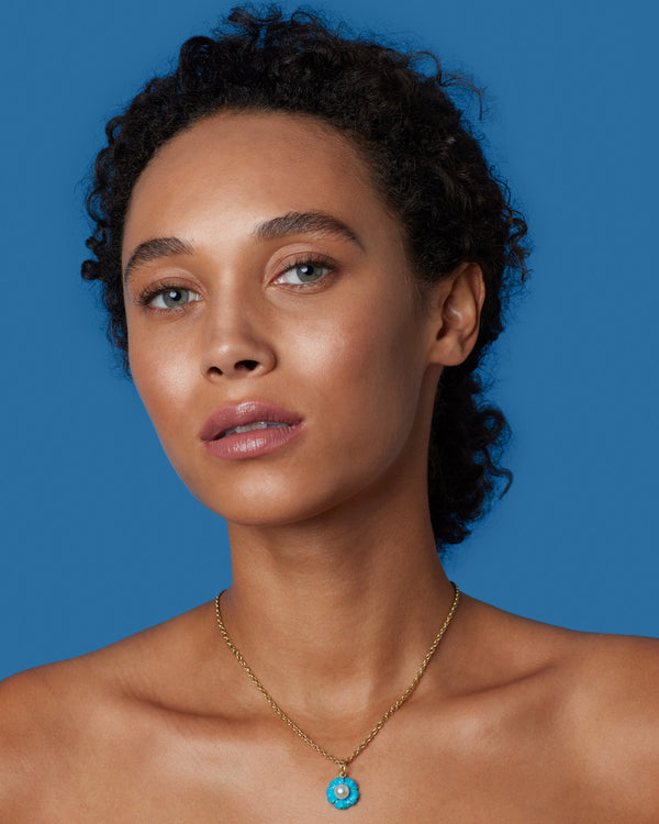 Irene Neuwirth Cherry Blossom Charm 18k Yellow Gold