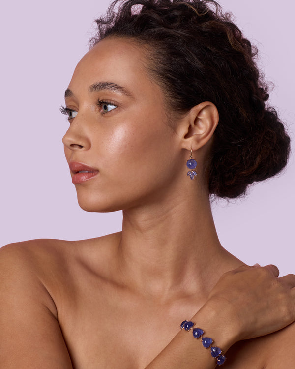 Irene Neuwirth Classic Dew Drop Earrings 18k Rose Gold