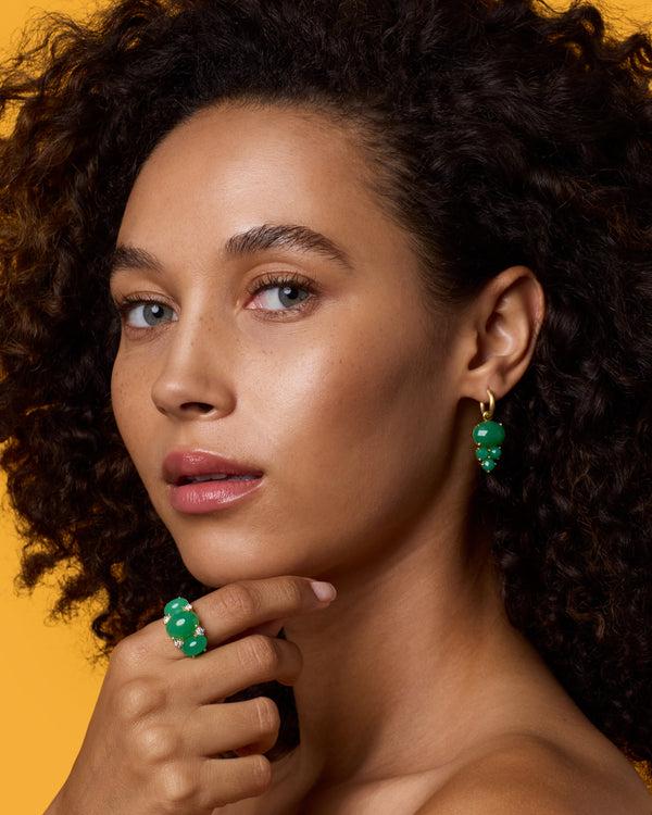 Irene Neuwirth Classic Diamond Three Stone Ring 18K Rose Gold