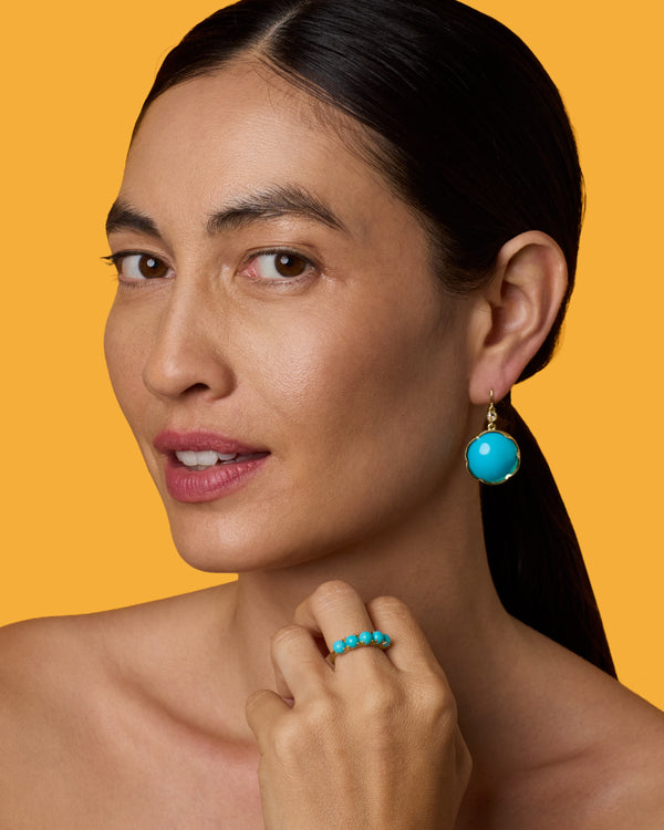 Irene Neuwirth Classic Five Stone Ring 18k Yellow Gold