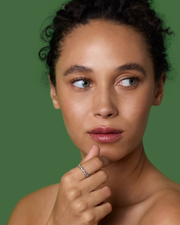 Irene Neuwirth Diamond Eternity Band Bezel Ring 18k Rose Gold