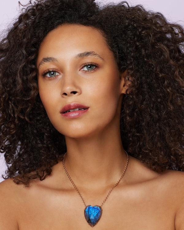 Irene Neuwirth Extra Large Love Necklace 18k YELLOW GOLD