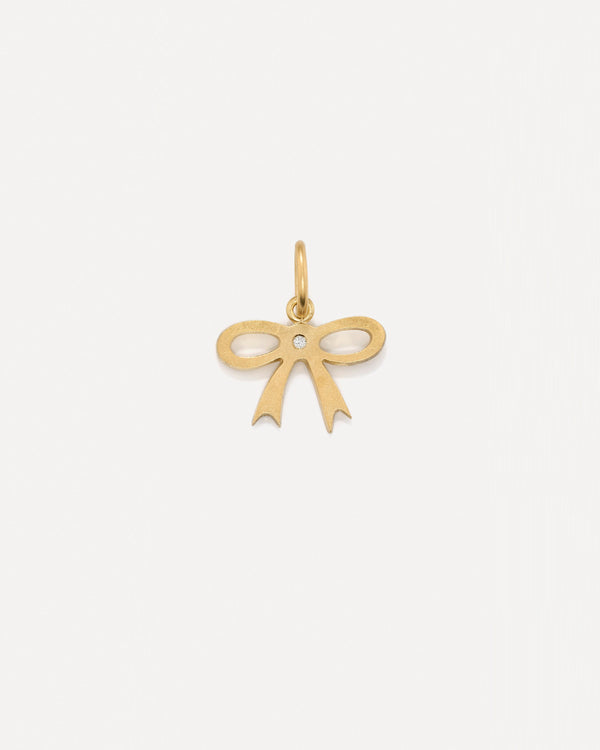 irene neuwirth Gold Classic Bow Charm 18k YELLOW GOLD