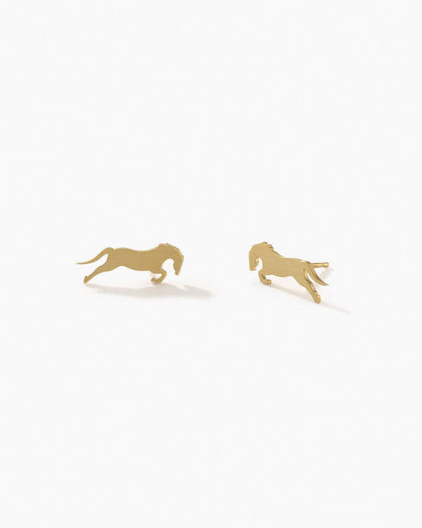 irene neuwirth Gold Classic "Little Filly" Studs 18k YELLOW GOLD