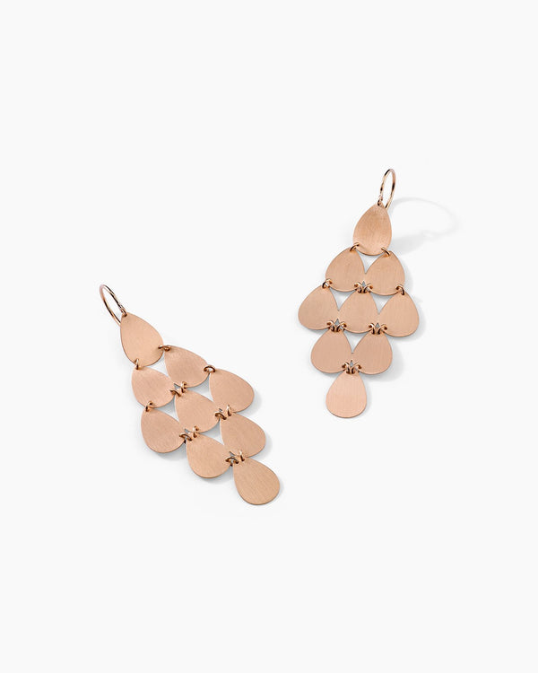irene neuwirth Gold Classic Nine Drop Earrings 18K Rose Gold