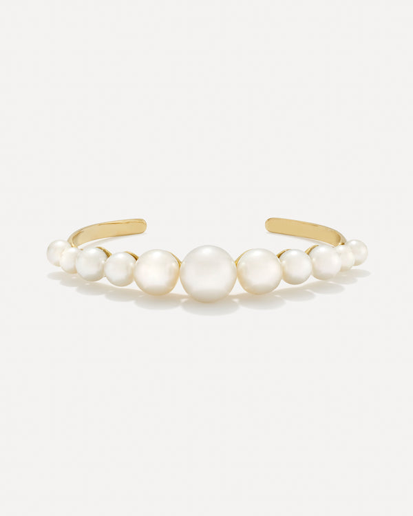 irene neuwirth Graduated Gumball Cuff 18k Yellow Gold