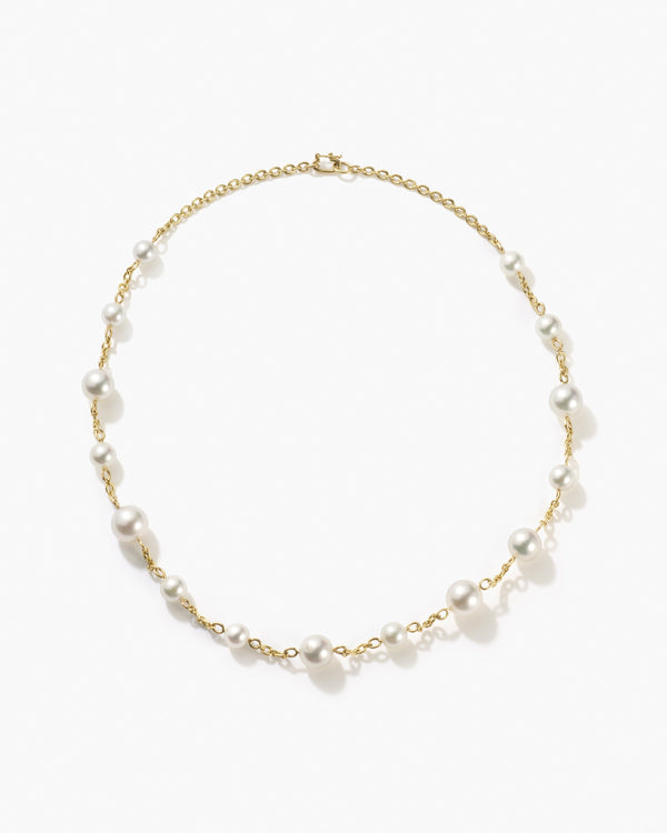 irene neuwirth Gumball Link Necklace 18K Yellow Gold