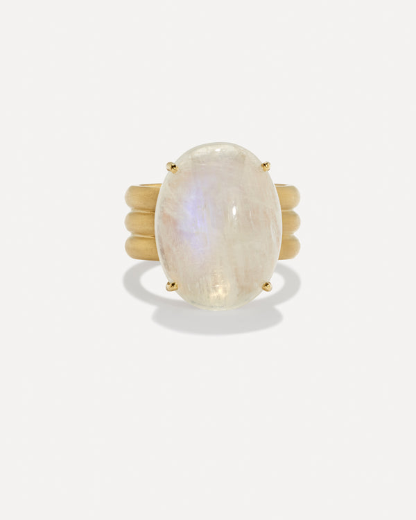 irene neuwirth Heroic Oval Triple Band Ring 18k Yellow Gold irene neuwirth Heroic Oval Triple Band Ring 18k Yellow Gold