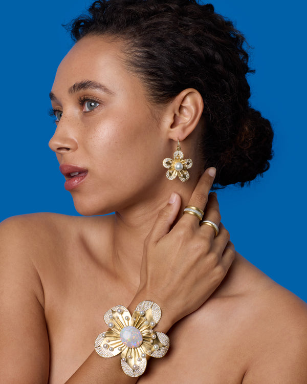 Irene Neuwirth Heroic Pavé Double Band Ring 18K Gold