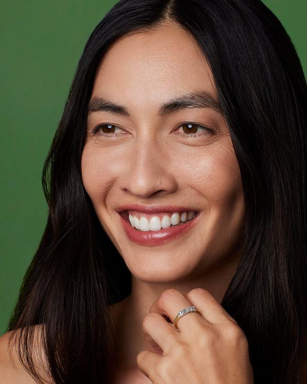 Irene Neuwirth Asscher Cut Ring 18k Gold