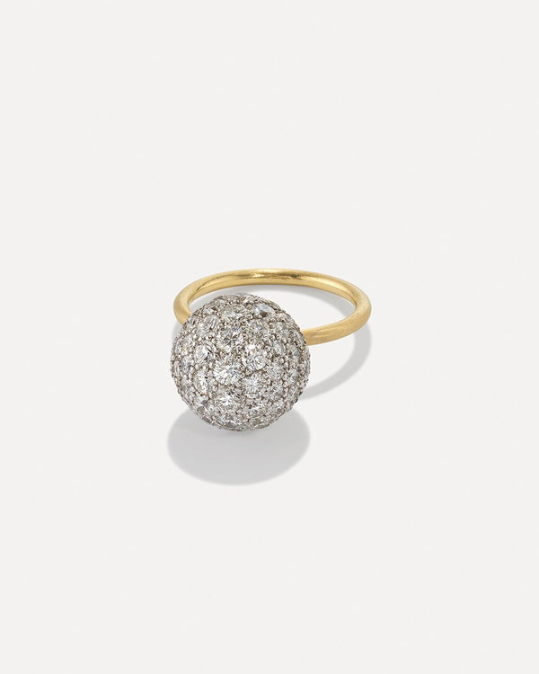 irene neuwirth Diamond Gumball Ring 18K Gold