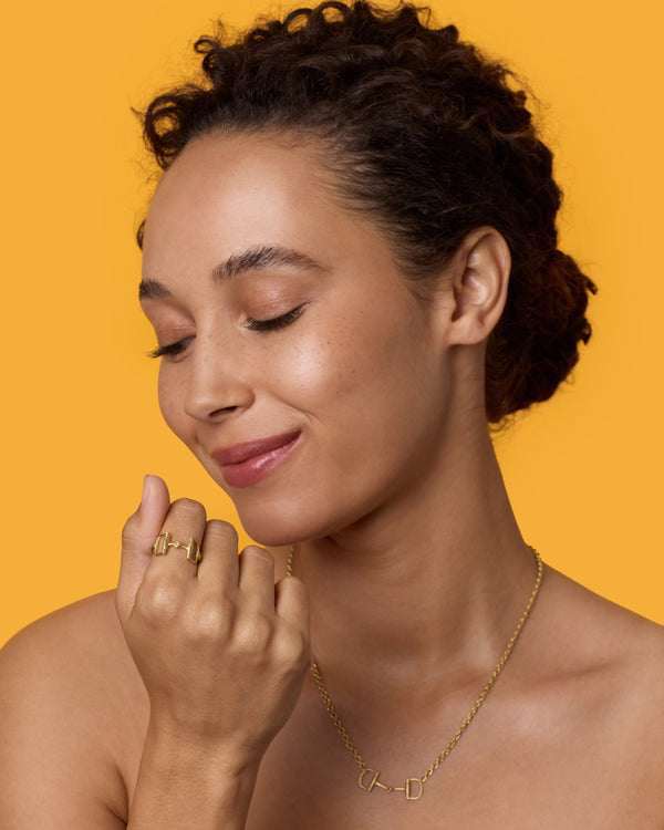 Irene Neuwirth Equestrian Ring 18k Yellow Gold