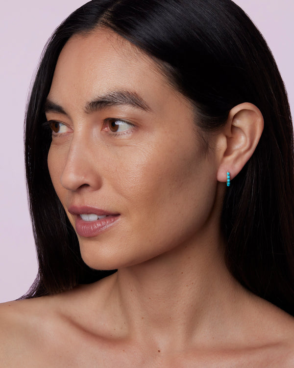 Irene Neuwirth Gumball Huggies 18k Yellow Gold