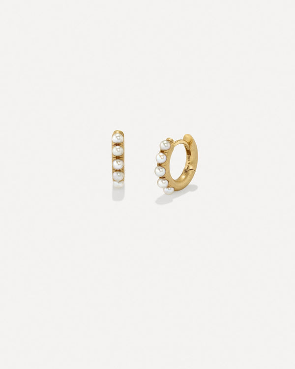 Irene Neuwirth Gumball Huggies 18k Yellow Gold