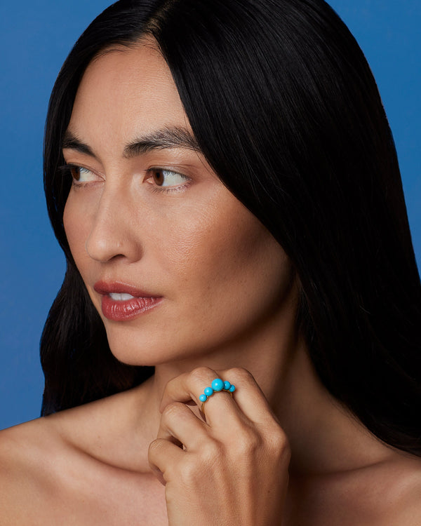 Irene Neuwirth Gumball Mixed Ring 18k Yellow Gold