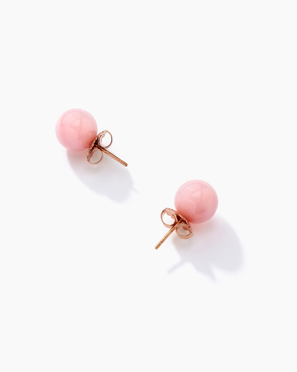 Irene Neuwirth Large Gumball Studs 18K Rose Gold
