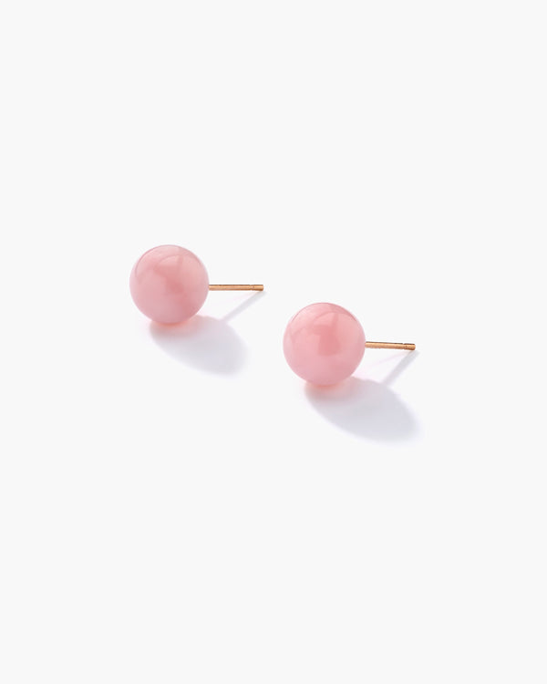 irene neuwirth Large Gumball Studs 18K Rose Gold