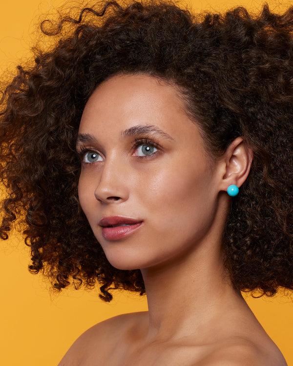 Irene Neuwirth Large Gumball Studs 18k Yellow Gold