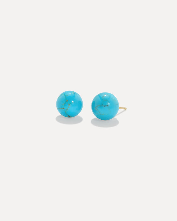irene neuwirth Large Gumball Studs 18k Yellow Gold
