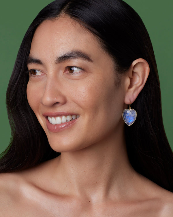 Irene Neuwirth Large Love Earrings 18k YELLOW GOLD