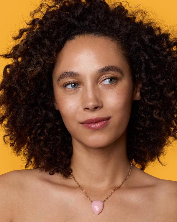 Irene Neuwirth Large Love Necklace 18k Rose Gold